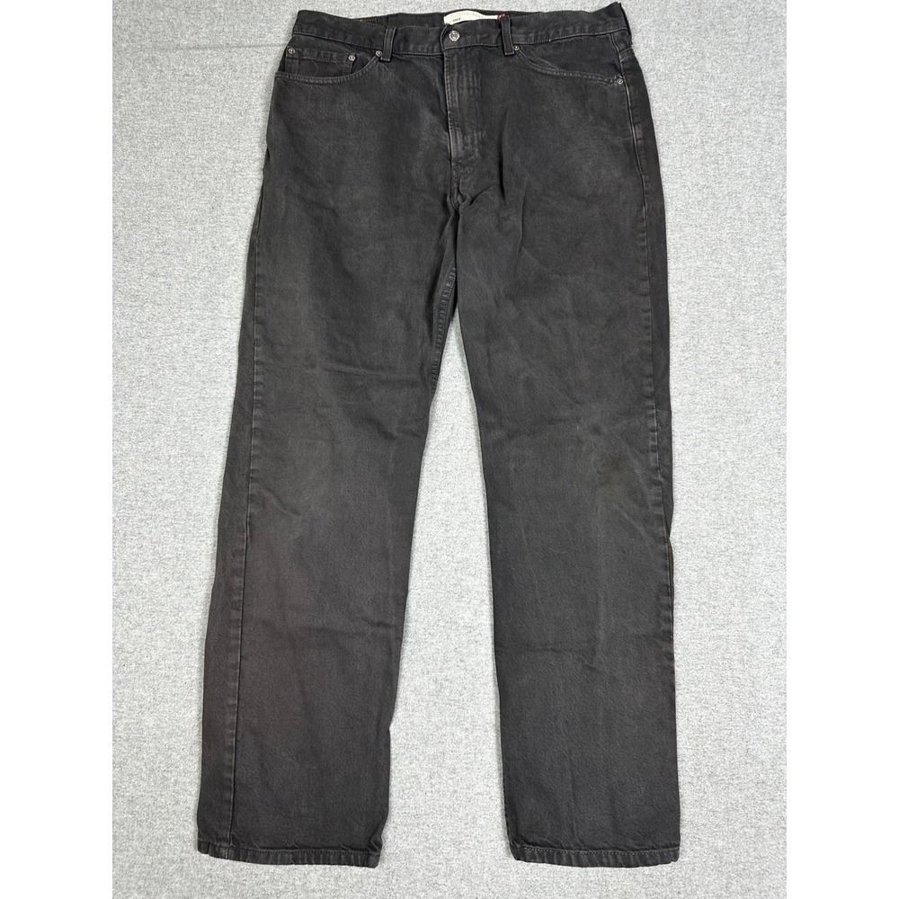 Vintage Levis 505 Jeans Mens 38x32 (meas. 36x31) Black Y2K Straight Leg Denim